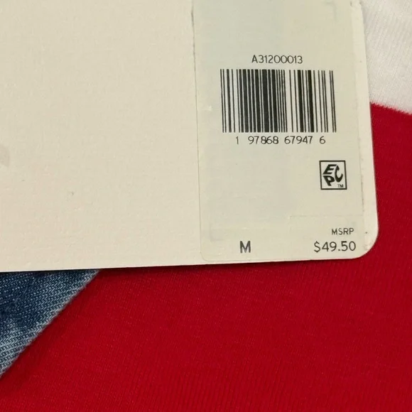 Levi's Men's Bold Striped Polo - Red, Yellow, White, Brown‎ - Picture 6 of 7